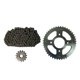 thumbnail image 2 of ENGRANE 45X15 CADENA 428X132L SET SUZUKI GIXXER 155 (17-19) CHOHO, 2 of 2