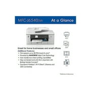 Brother MFC-J5340DW Business Color Inkjet All-in-One Printer with Printing Up to 11”x17 (Ledger Size)