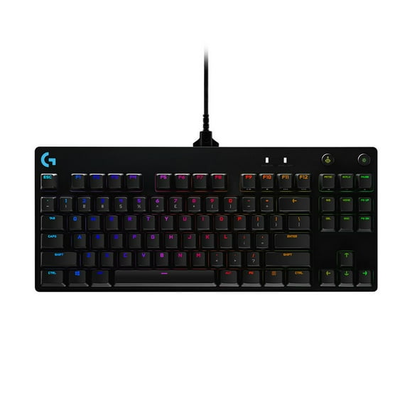 Logitech Clavier de jeu mécanique rétroéclairé G Pro