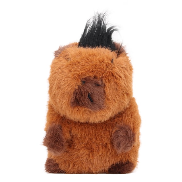 Carpincho realista de peluche juguete de peluche de capibara lindo suave cómodo realista Animal relleno de capibara regalo de cumpleaños ANGGREK Otros