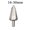16-30mm, variant on Mosiee 1Pc Hss Taper Drill Bit Umbrella Chamfer Cone Cutter with 6810mm Shank for Punching and Decoration In Construction and Home Use 3-14mm