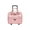 Pink, variant on 15.75 in. L Series Denali Leather Wheeled Ladies Laptop Briefcase, Red
