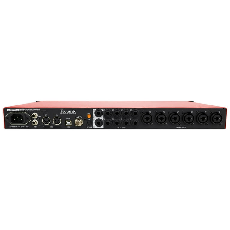 Focusrite SCARLETT 18I20 2nd GEN USB Interface+Mic+