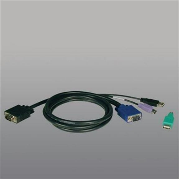 6 Foot PS2-USB KVM Cable Kit