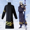 thumbnail image 4 of One Piece cos 2 años después, Trafalga c0s Coat Coat cosplay Disfraz de anime, 4 of 5