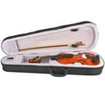 thumbnail image 2 of Musical Instrument, F-hole Maple Bridge Music 1/2 Violin With Lightweight Case For Kids For Children For Beginners, 2 of 8