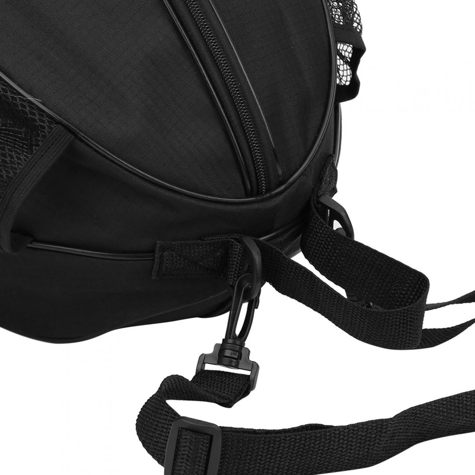 Ecoyyzn Waterproof Round Basketball Bag Sports Football Volleyball Training with Net Pocket,Round Football Bag,Waterproof Volleyball Bag § 1 § Using sports wear resistant thicken oxford cloth, strong