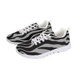 thumbnail image 6 of Psesaysky Zebra Print Running Shoes for Women Lightweight Tennis Shoes Breathable Mesh Walking Sneakers, 6 of 7