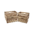 thumbnail image 2 of Cheungs 4 Piece Wood Crate Set, 2 of 5