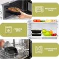 thumbnail image 3 of Recipientes de almacenamiento de alimentos kkyvvy, 125 ml, reutilizables, paquete de 50, 3 of 7
