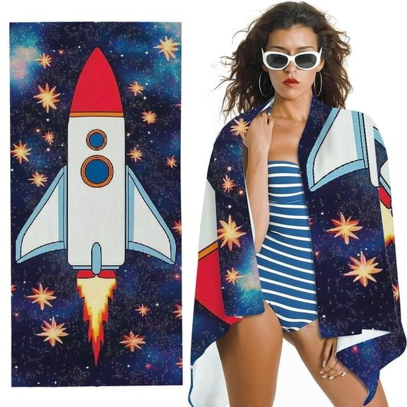 Beach Towel, Kids Pool Towel , Beach Towel, Quick Drying Camping Towel, Super Bath Towel Blanket, Soft Breathable and Lightweight