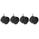 thumbnail image 1 of Caster de Gabinete, Accesorio de Muebles 360 Grados Giratorios Impermebles Buena Capacidad de Carga Casta Universal para Estanterías para cunas para Gabinetes, 1 of 7