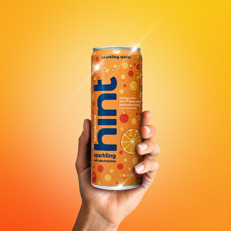 Hint Sparkling Water Tangerine, 12 fl oz Cans, 12 Pack photo 5