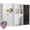 54.33' White Gun Safe, variant on 10-12 Heavy-Duty Large Gun Safe for Pistol, Storage Guns (with/Without Scopes), Home Gun Cabinet with Adjustable Pegboard, Gun Safe for Home,Office, Hunting,Shooting