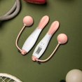 thumbnail image 6 of GARENDE Cordless Jump Rope Smart with Digital Counter Adjustable Speed Fitness Jump Rope Pink White, 6 of 7