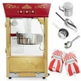 thumbnail image 3 of Olde Midway Movie Theater-Style Popcorn Machine with 10 oz Kettle, Red, 3 of 7