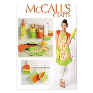 McCalls Ladies Sewing Pattern 5284 – Easy-to-Sew Apron Patterns For Women, Multiple Styles Included