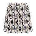 thumbnail image 5 of Pzuqiu Argyle Golf Women's Golf Tennis Skirts High Waist with Pockets High Waisted,Quick Dry,Build in Shorts,with Pockets,Tennis Workout Golf Athletic Pickleball Mini Skort, 5 of 7
