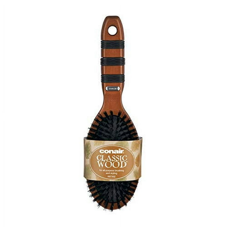 Conair Classic Wood Hair Brush 87302 Walmart