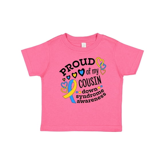 Inktastic Proud of My Cousin Down Syndrome Awareness Boys or Girls Baby T-Shirt