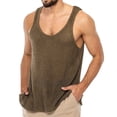 thumbnail image 1 of DPTALR Men's Summer Knit Vest Slim Knit Sweater Tank Tops, 1 of 9