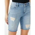 thumbnail image 3 of Sofia Jeans Women's Gabriela High Rise Bermuda Denim Shorts, 3 of 6