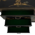 thumbnail image 5 of Oriental Furniture Black Lacquer Dresser, 72"W x 32"H, oriental design, hand crafted, exclusive item, any room item, any occasion, 5 of 5