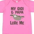 thumbnail image 4 of Inktastic My Gigi and Papa Love Me Girls Baby Bodysuit, 4 of 5