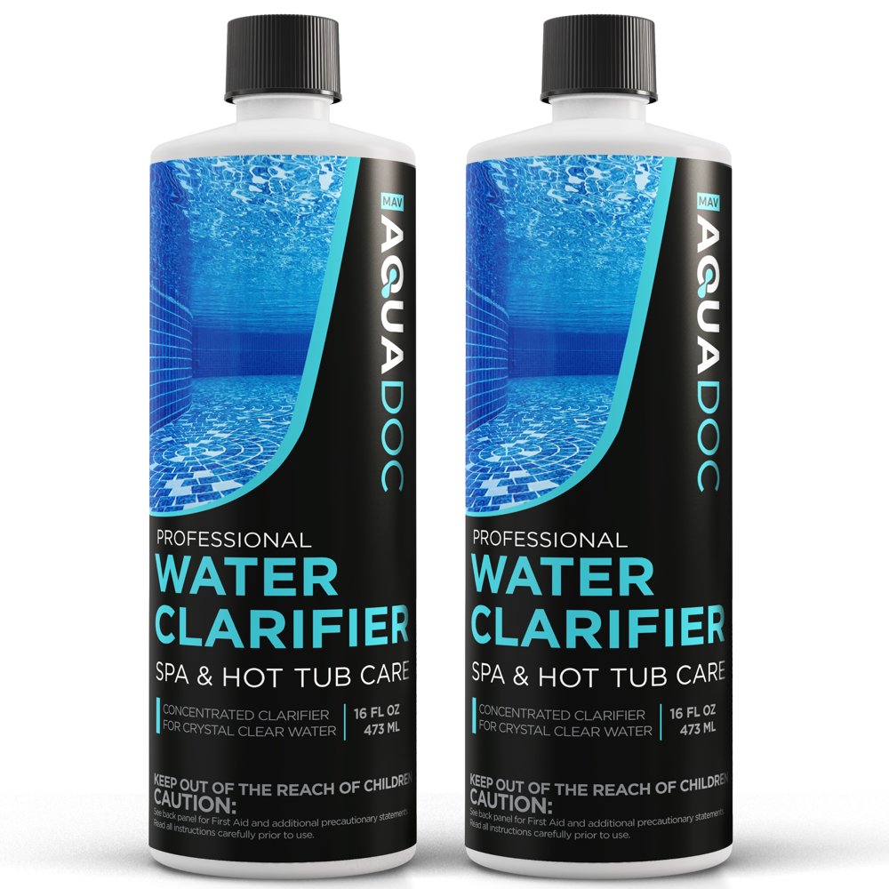 MAV AquaDoc Spa Clarifier & Hot Tub Clarifier for Fast Acting Cloudy