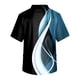 thumbnail image 3 of Men's Short Sleeve V Neck Print Chest Pocket Carer TopM, 3 of 3