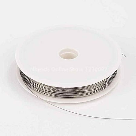 diollo 20 Meters of 27 Gauge (0.42 mm) Silver Plated Copper Wire for Craft, Jewellery Making, Beading Wire, Craft Work, Flower Making, Hobby Crafts and School Crafts Project (27 Gauge (0.42 mm)