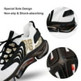 thumbnail image 7 of Ethiopian Fashion Walking Shoes for Men Woman Lightweight Tennis Fashion Elastic Sports Shoes Cushion Basketball Shoes, 7 of 7