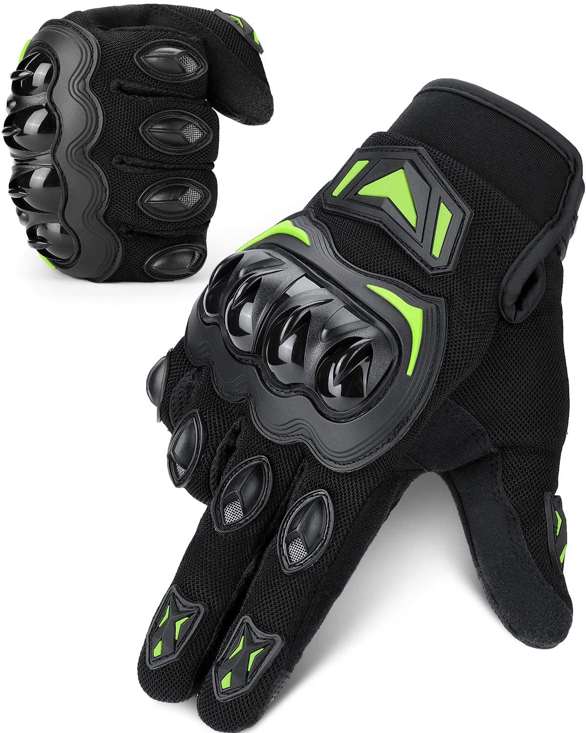 Full Finger Touchscreen Breathable Gloves for Racing Cycling Motocross Dirt Bike Gloves ATV Motorcycle MTB Riding for Men Women Black M 