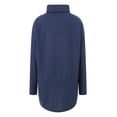 thumbnail image 5 of GEWSEY Womens Long Sleeve Tops Turtleneck Sweatshirt Fall Fashion 2025 Air Essentials Tunic Tops (Dark Blue, XXL), 5 of 5