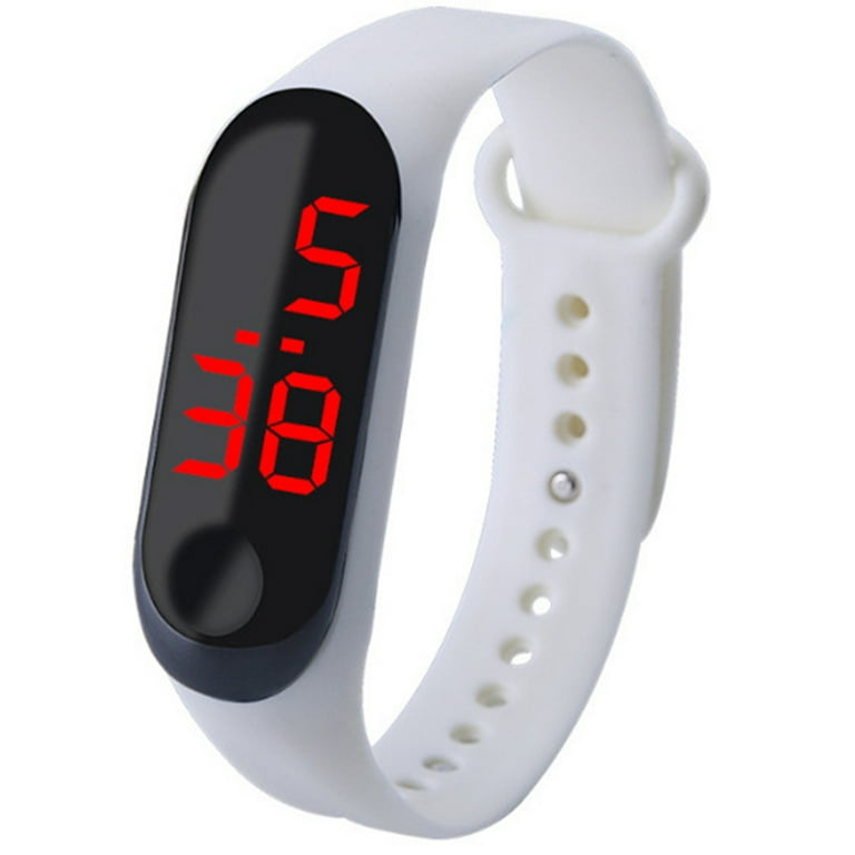 Decor Store Wrist Watch Waterproof 12 Hour Display TPE Auto Power