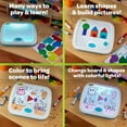 thumbnail image 6 of Crayola Light Up Activity Board, Crafts for Toddlers and Kids, Educational Toy for Kids, Gift, Ages 3, 4, 5, 6, 6 of 7