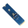 thumbnail image 2 of Tarjeta adaptadora M.2 M Key NGFF a USB 3.0 para BTC Mining PCI-E X16 Converter Ndcxsfigh Para estrenar, 2 of 5