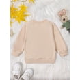 thumbnail image 4 of Musuos Kids Sweatshirt, 1-5T Long Sleeve Crew Neck Rabbit Hoodie Pullover Easter Clothes for Boys Girls, 4 of 9