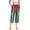 Snake Neon, variant on Women's Cropped Pajama Pants Wide-leg Summer Sleep Pants with Pockets Loose Fit Comfy Pj Pants ,Snake Neon Print S