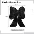 thumbnail image 5 of 2 PCS Cute Butterfly Neck Pillow for Car, Plush Headrest Pillow with Adjustable Strap, Soft and Comfortable Car Neck Support Cushion, 5 of 6