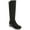 Black, variant on BZEES Womens Black Arch Support Cushioned Brandy Round Toe Block Heel Zip-Up Boots Shoes 6 M