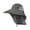 Dark Gray, variant on Tnobhg Men Outdoor Hat with Neck Cover Large Brim Hollow Mesh Windproof Chin Strap Anti-UV Sunscreen Great Breathability Camping Fishing Travel Cap