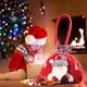 thumbnail image 2 of Advancent 3 unids/set bolsas de regalo reutilizables con cordón decoraciones navideñas ambiente lindas bolsas de regalo de Nochebuena Kits de decoración para fiestas, 2 of 6