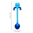 thumbnail image 4 of Flash Deals! Huayishang Coffee Scoop Black-Stainless Steel Coffee Spoon Hanging Cup Design Cat Head Stirring Spoon Office Wedding Gift Spoon Dessert Spoon E, Kitchen Essentials Clearance Sale, 4 of 7