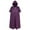Purple, variant on Hvyesh Medieval Cloak with Hood Halloween Renaissance Hooded Cape for Men and Women Gothic Long Robe