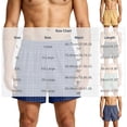 thumbnail image 3 of Antinious Men Solid Pockets Breathable Loose Comfortable Pajama Shorts, 3 of 5