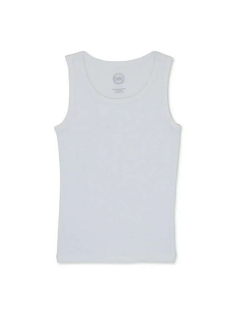 Wonder Nation Girls Tank Tops - 6-Pack, Sizes 4-18 - Walmart.com