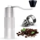 thumbnail image 1 of Molinillo de café manual de Alpaca Ventures – Molinillo de café de rebabas cónicas de acero inoxidable manual con ajuste ajustable Molinillo de espresso manual de doble cojinete perfecto para el hogar, 1 of 5