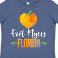 thumbnail image 4 of Inktastic Fort Myers Florida Orange in Heart Boys or Girls Toddler T-Shirt, 4 of 5