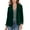 Green, variant on CILENON Chaquetas De Mujer Elegantes Women's Golden Velvet Solid Colour Fashion Casual Top Jacket (Purple,M)